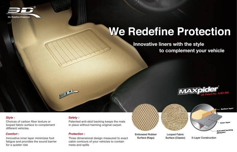 3D MAXpider Kagu Floor Liners O841