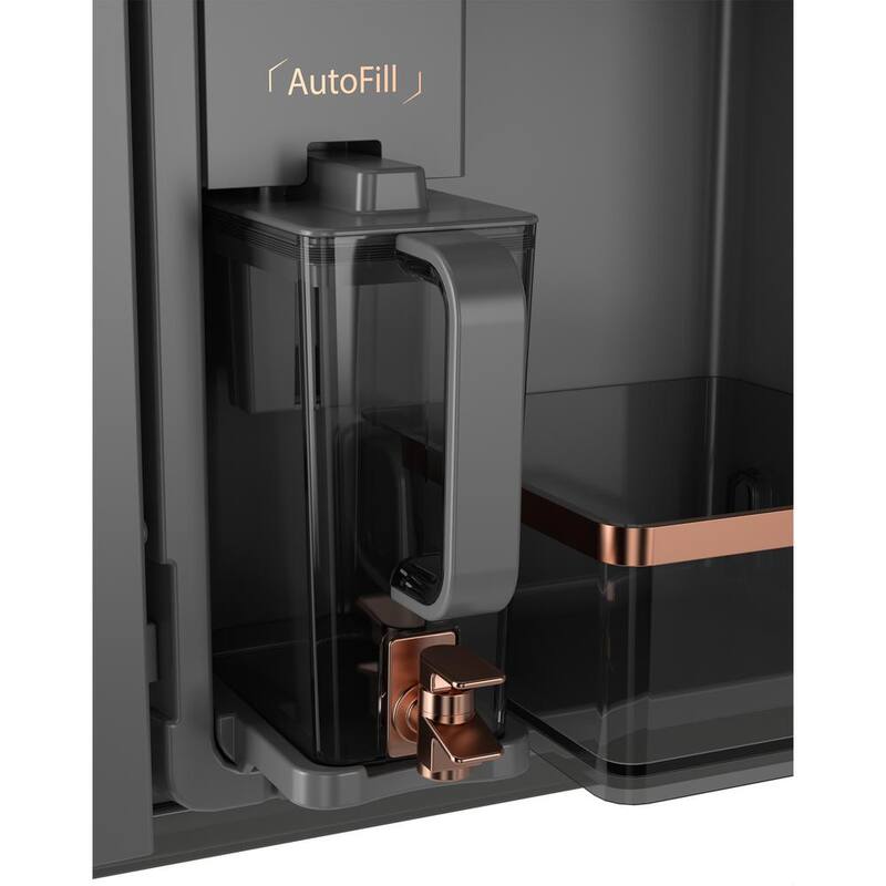 28.7 cu. ft. Smart Four Door French Door Refrigerator in Matte Black Q62194