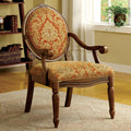 Padded Fabric Arm Chair I825
