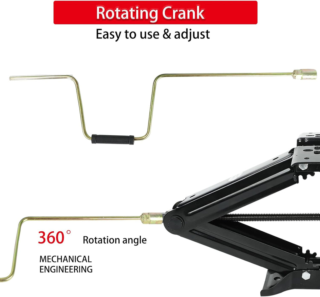 5000 lb 24 RV Stabilizing Scissor Jack, Pack of 2 D24541