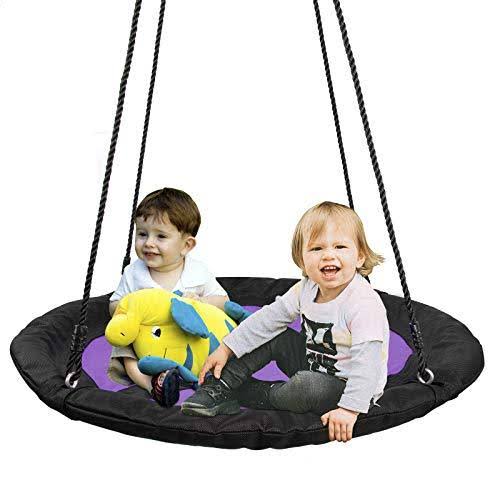 Waterproof Saucer Tree Swing Set with 360 Rotate X757779