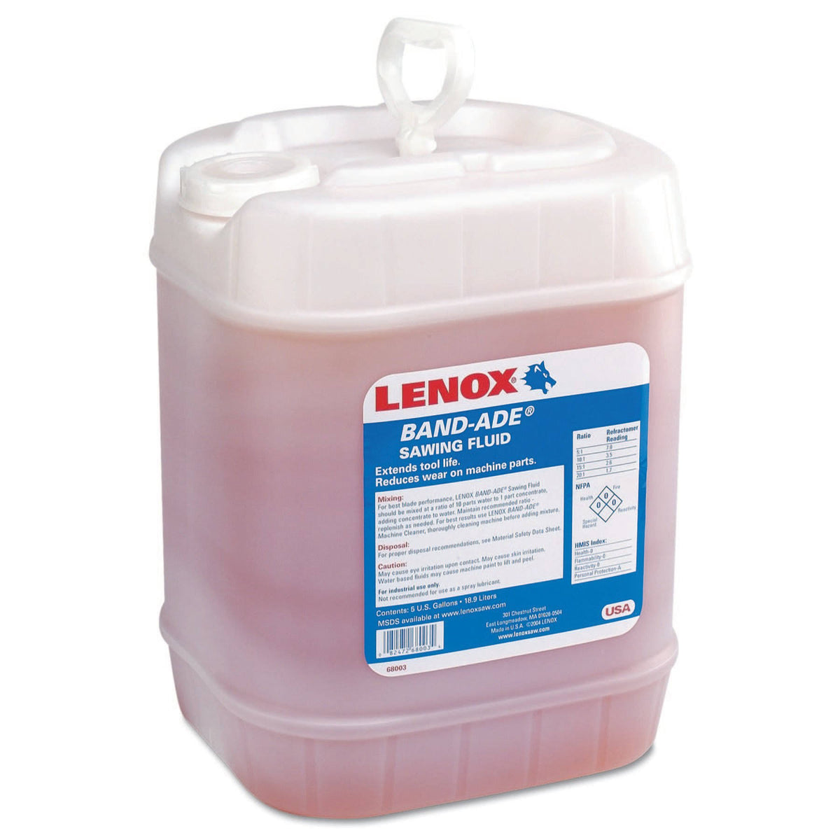 Semi-Synthetic Sawing Fluid, 5 Gal Pail Y7527