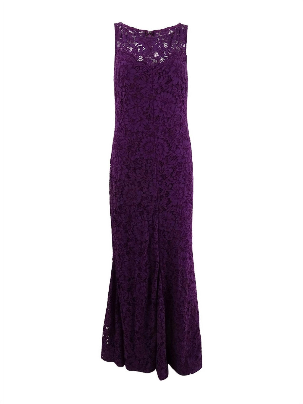 Women's Scalloped Lace Gown Z5331
