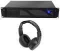 3000W 2-Ch. Power Amplifier with Headphones W417