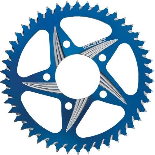 Blue 47T Aluminum Rear Sprocket O34052
