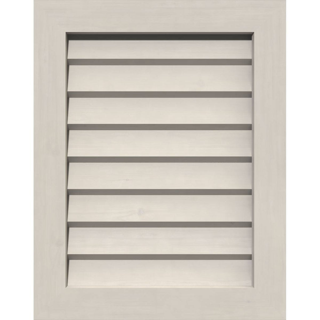 Primed Non-Functional Vertical Gable Vent Y250