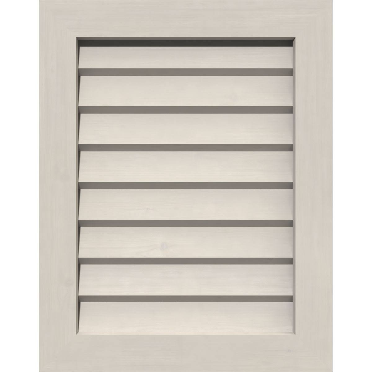 Primed Non-Functional Vertical Gable Vent Y250