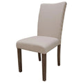 Solid Wood Dining Side Chair Antique Natural Oak Set of 2 G329