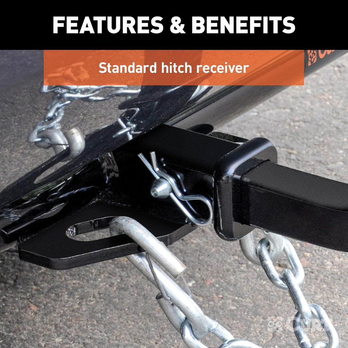 Class 1 Trailer Hitch with Ball Mount, 1-1/4-In Receiver M63768
