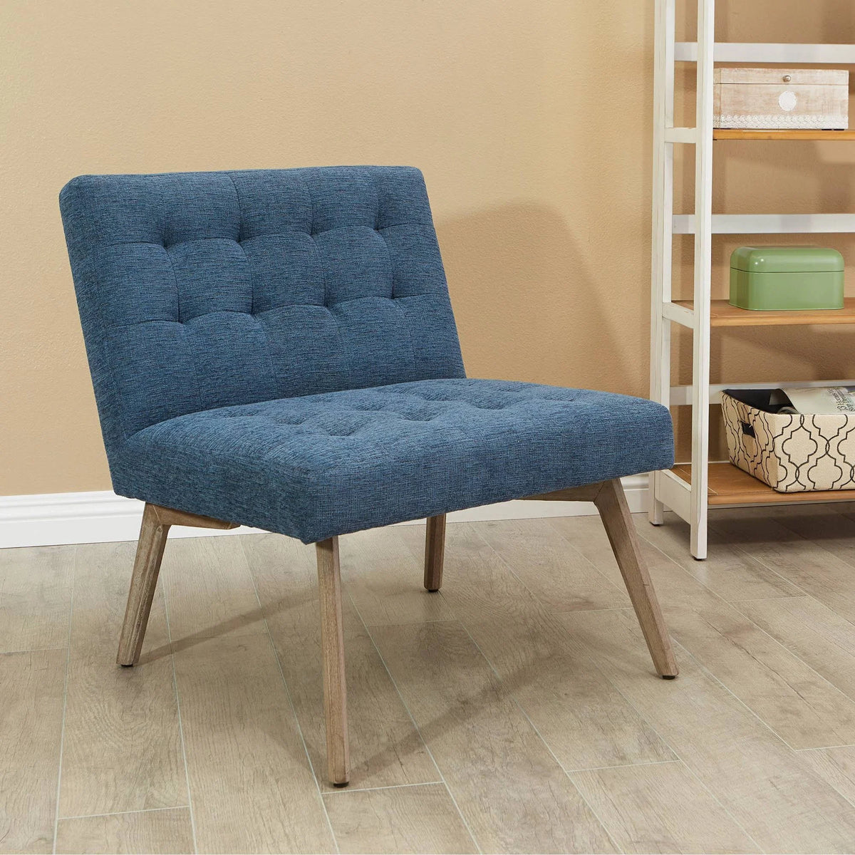 Blue Fabric Sadie Chair N9774