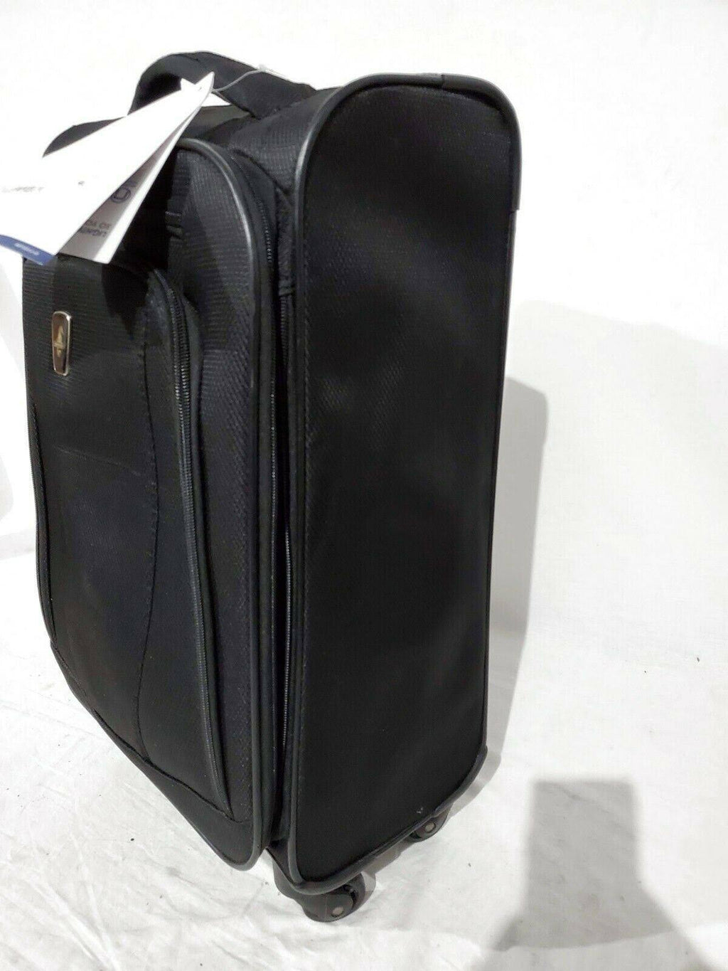 Black Expandable Spinner Suitcase J555