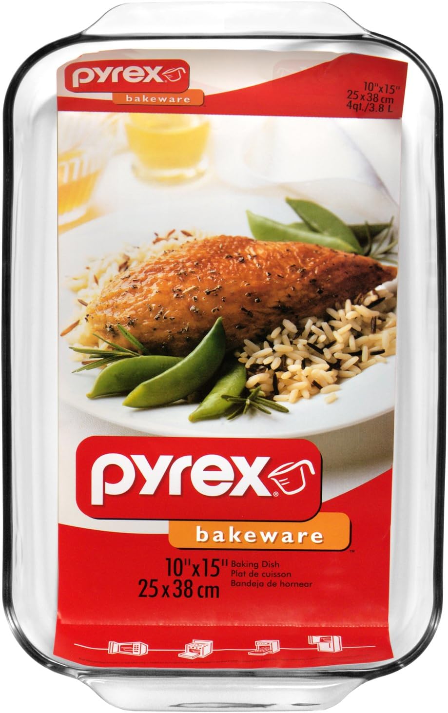 4.8 Quart Oblong Baking Dish V254