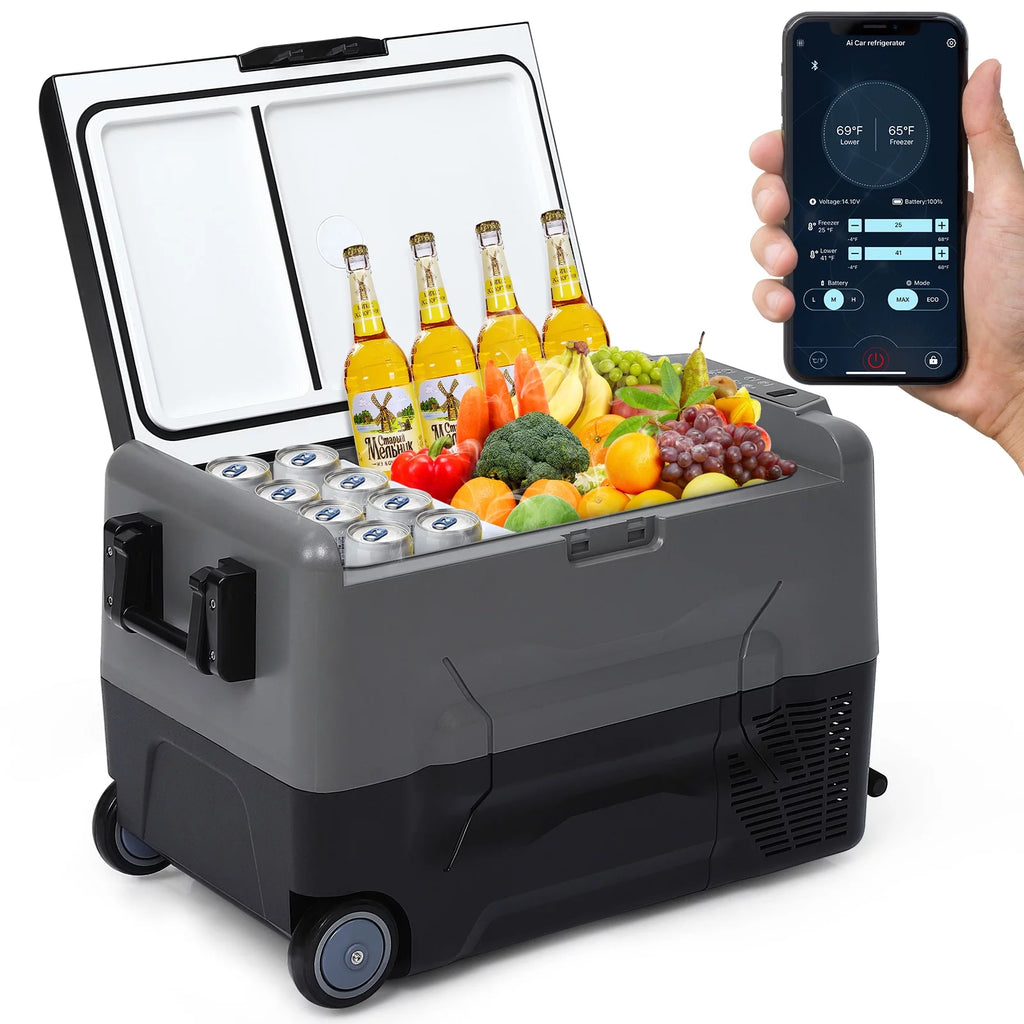 Portable Car Refrigerator 37Qt Dual Zones F6623