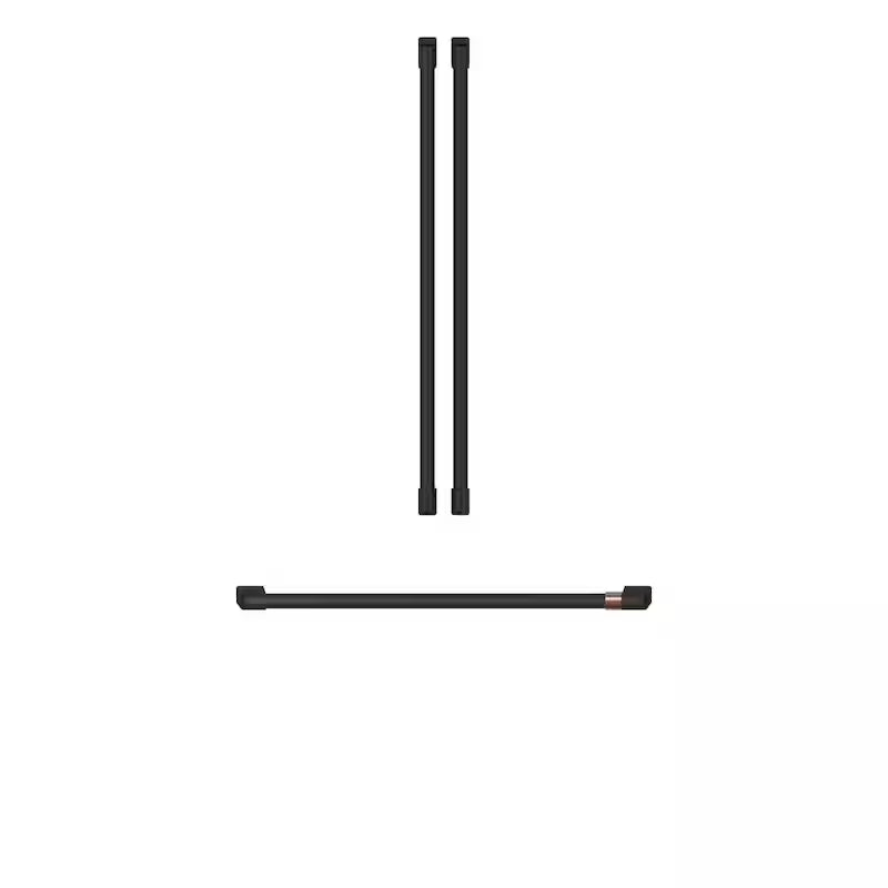 French Door Refrigerator Handle Kit in Flat Black Z9958