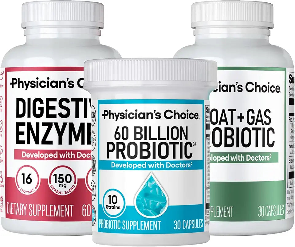 60 Billion Probiotic 30ct Digestive Enzymes 60ct R89494