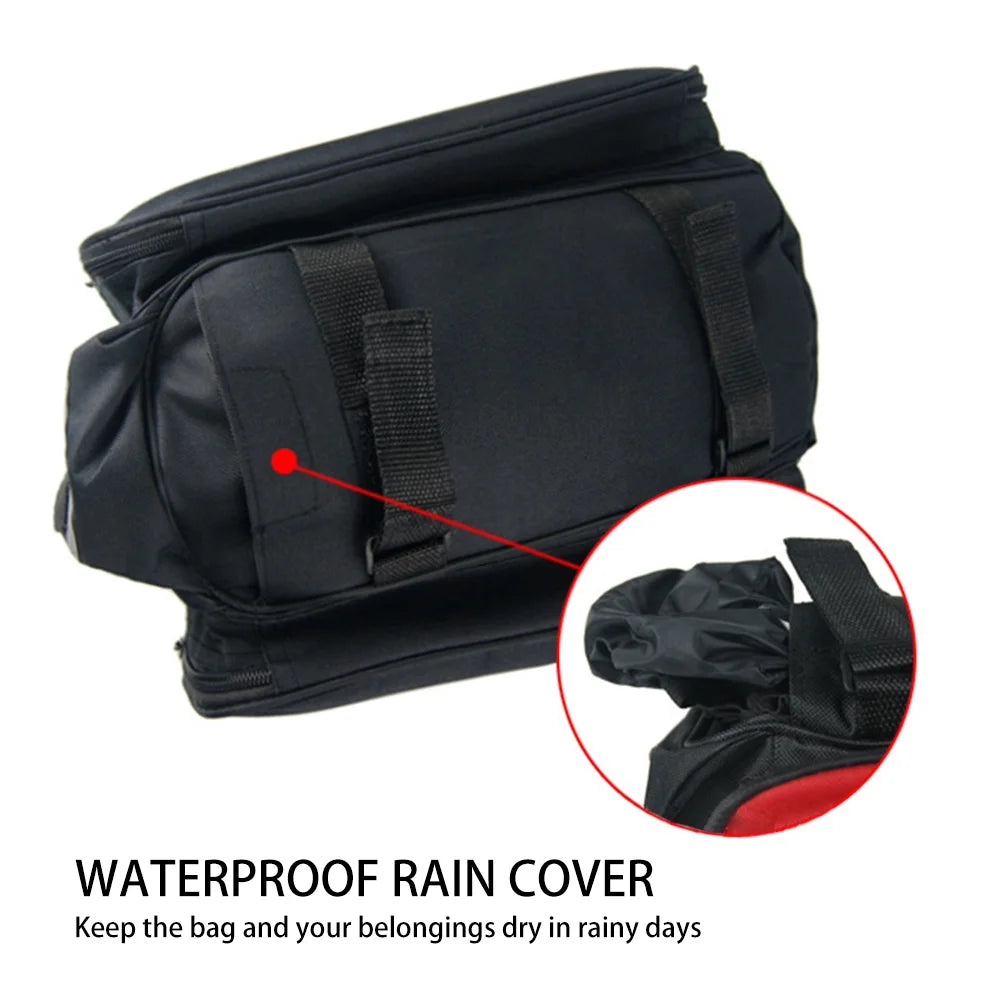 Rear Seat Bag with Rain Cover O79379