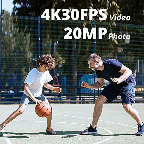 4K30 Action Camera with 256GB MicroSD U3 Card S12773