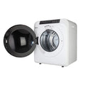 White 13lbs Capacity Stainless Steel Electric Clothes Dryer A414696
