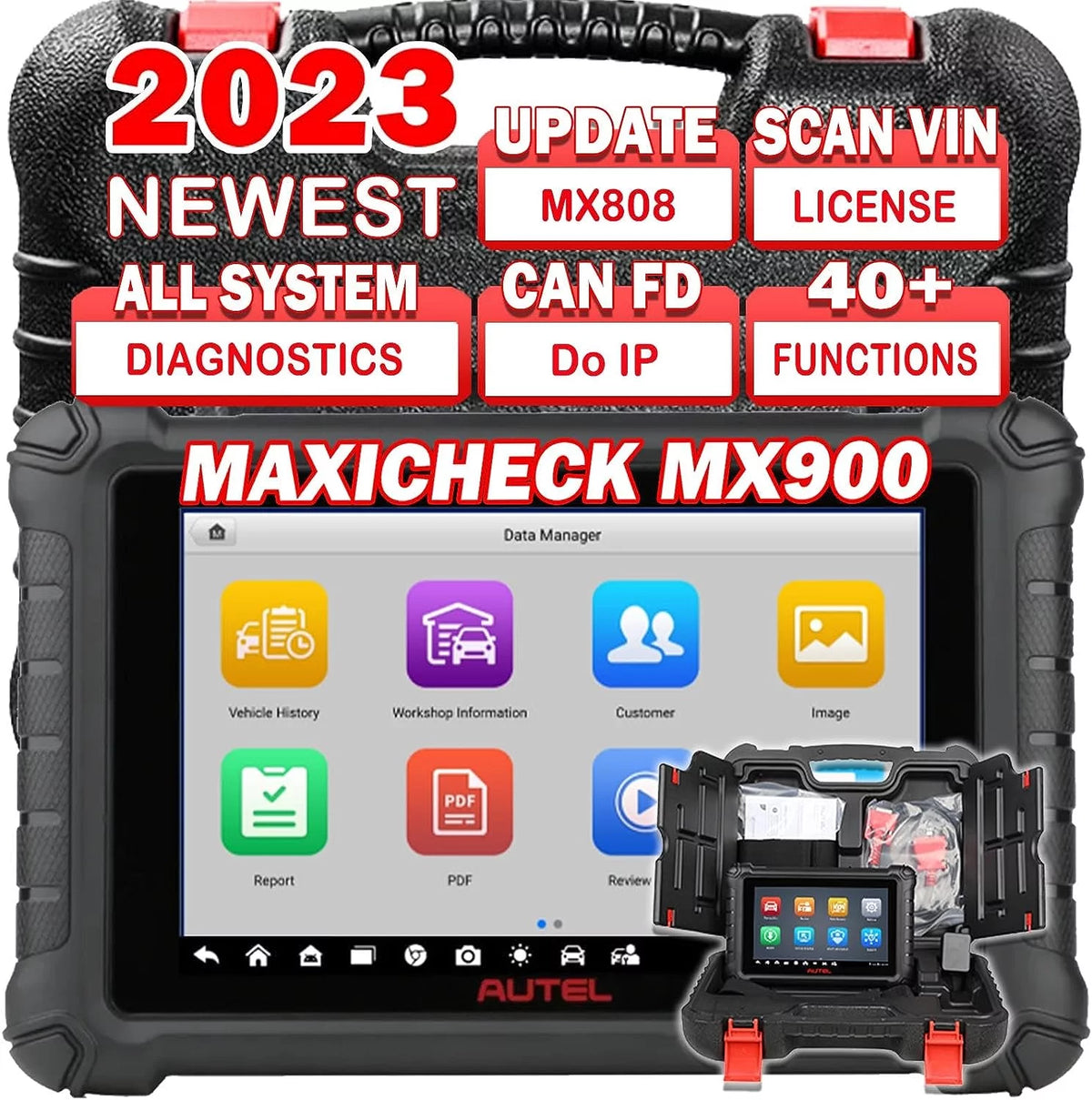 OBD2 Scanner 40+ Function Bi Directional Scan Tool T917034
