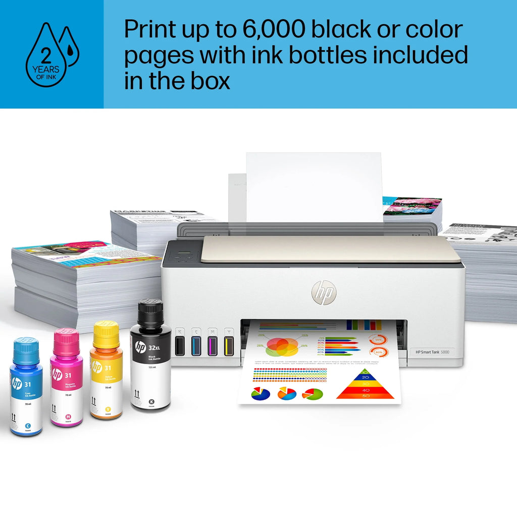 Wireless All-in-One Color Inkjet Printer Q6588