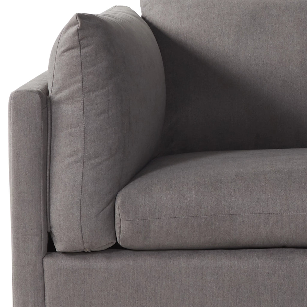 Carbon Gray 3-Piece Sofa and Cuddler Chair Set U673818