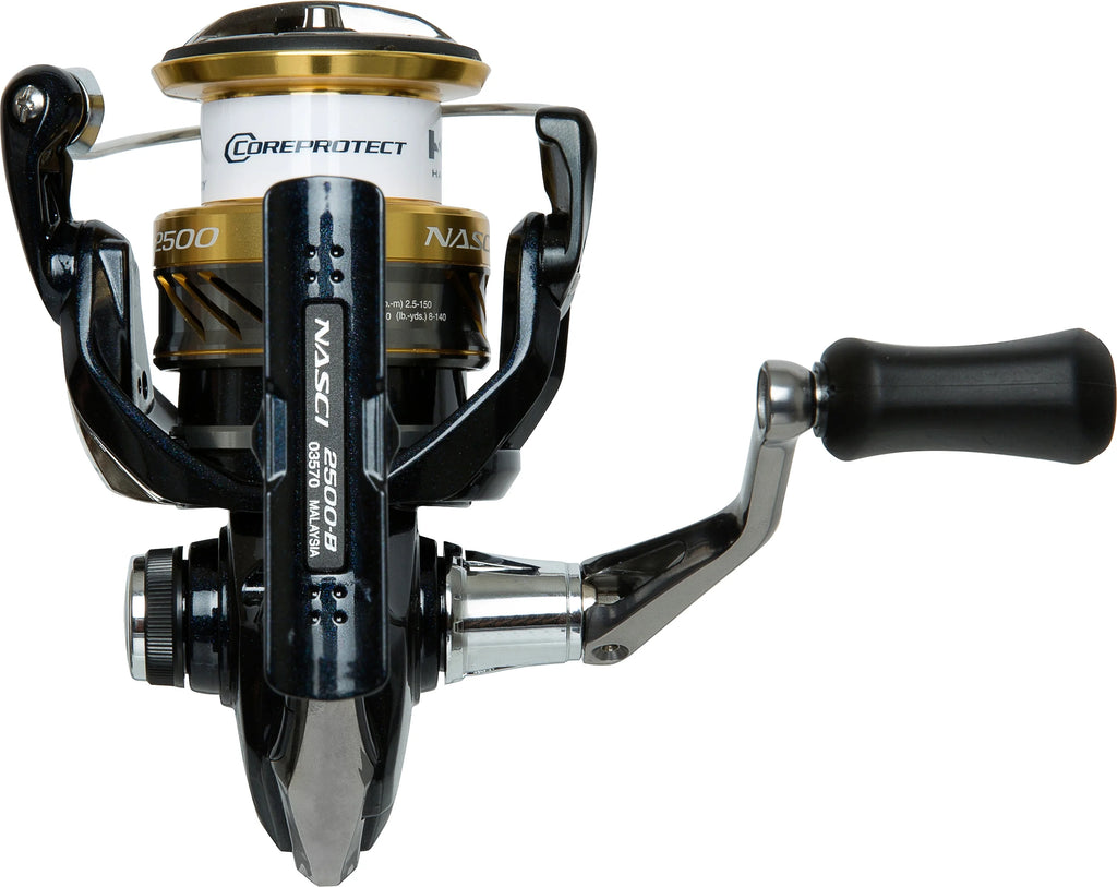 Shimano Fishing NASCI C3000HGFB Spinning Reel Y39460