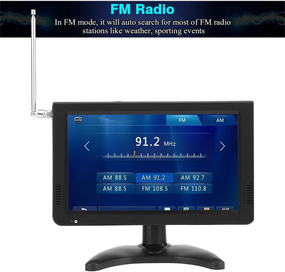 1080P ATSC Car Digital TV FM Radio Stereo 10in M914701