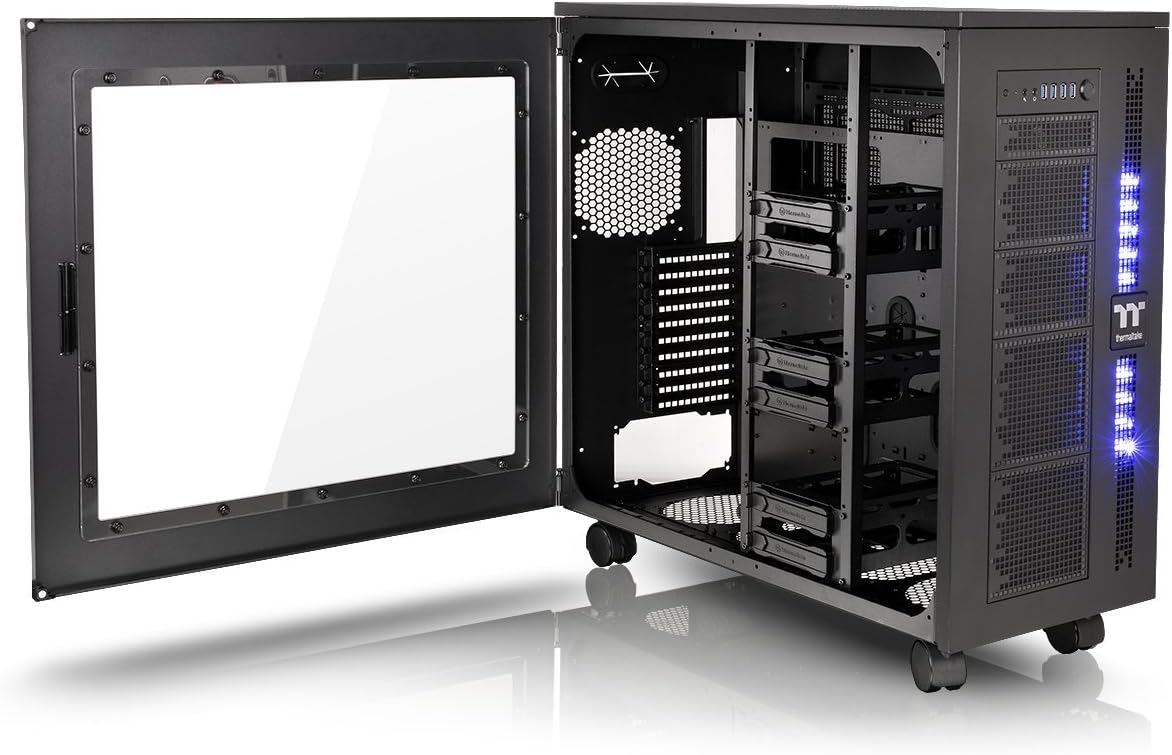 Black Super Tower Computer Case E8500