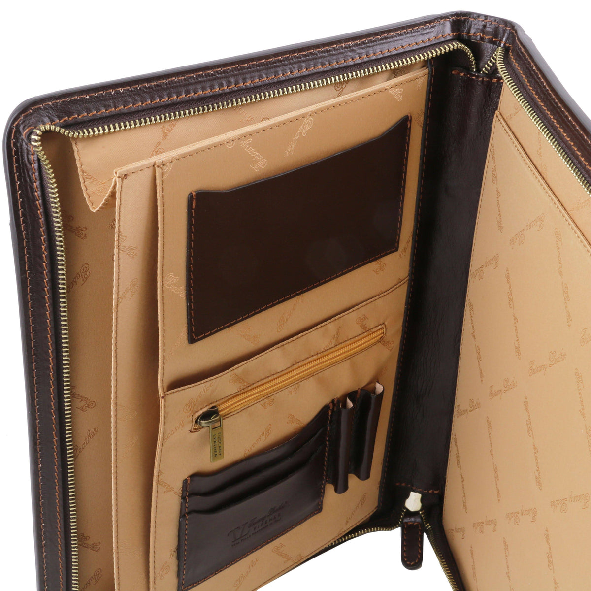 Leather Document Case Black Q74488