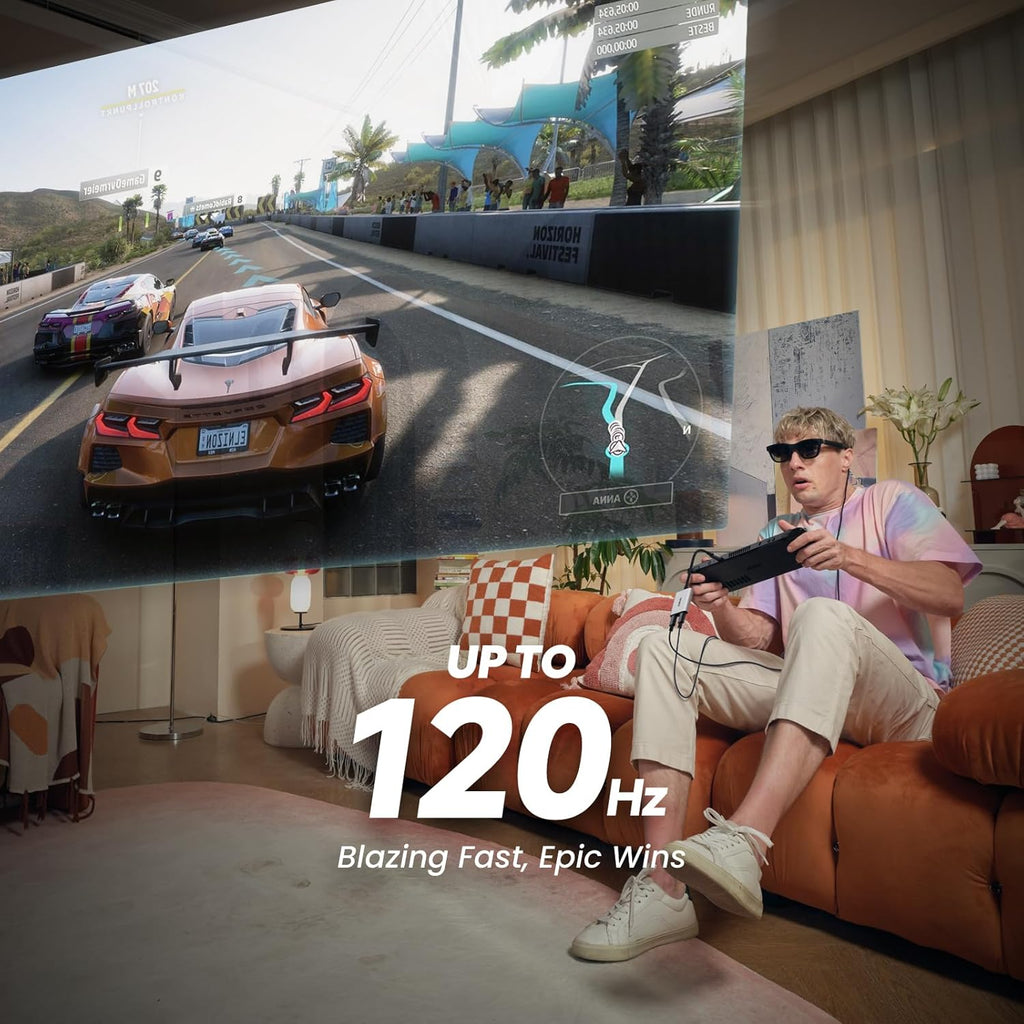 AR Glasses with Hub, 3-level Electrochromic Dimming V933