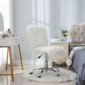 White Vanity Office Chair J69906