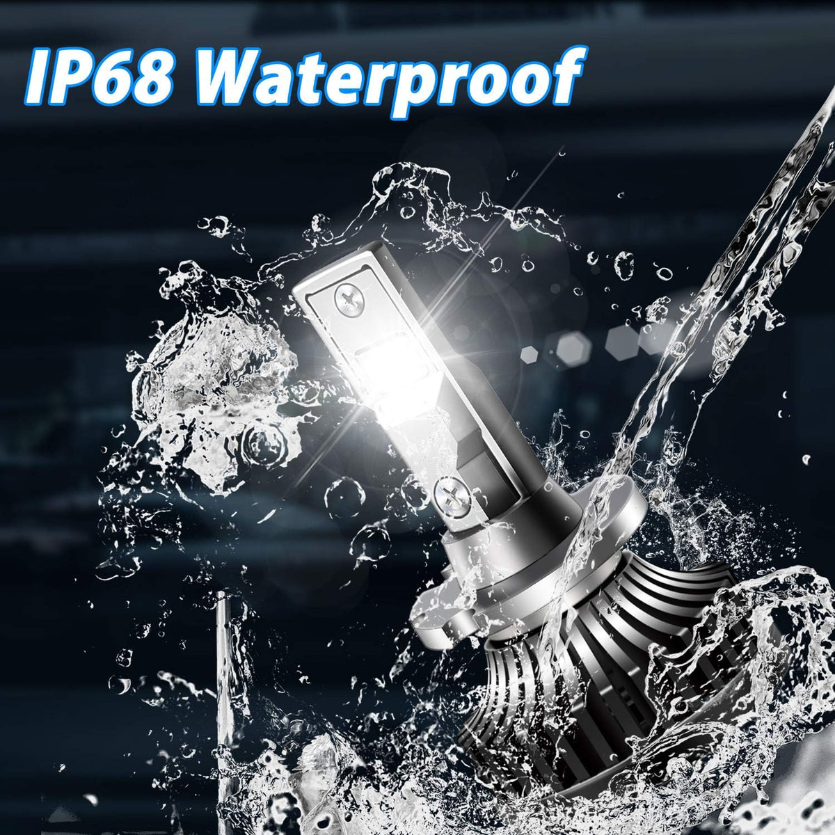 D4S D4R LED Headlight Bulb 35W 8400LM 6000K White, 1 Pair Pack of 2 U13972