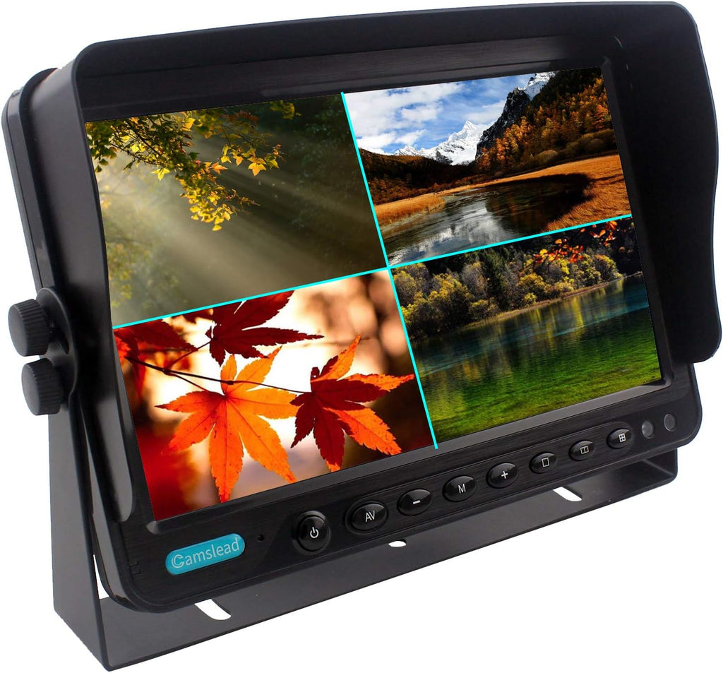9 inch Quad Split Screen Heavy Vehicle Safety Camera System Z104152