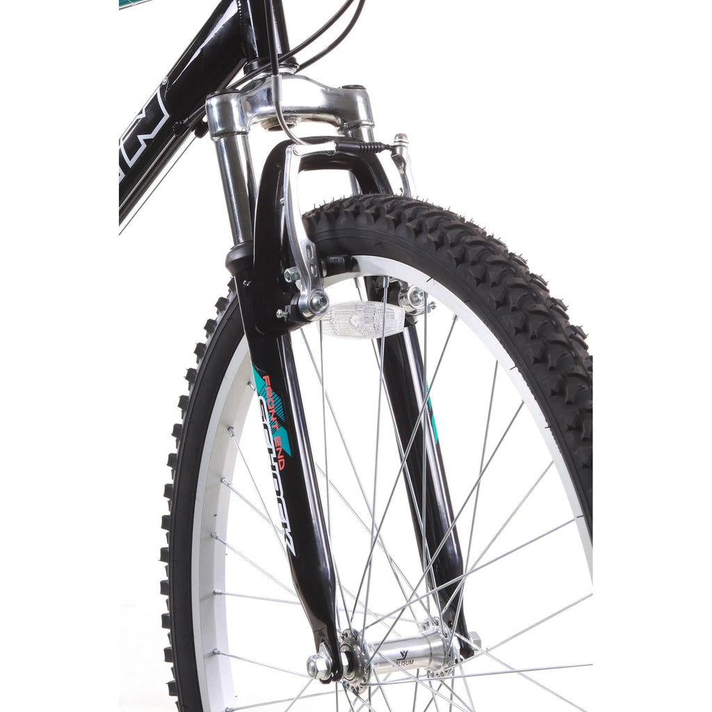 Black 21-Speed Suspension Mountain Bike T3022
