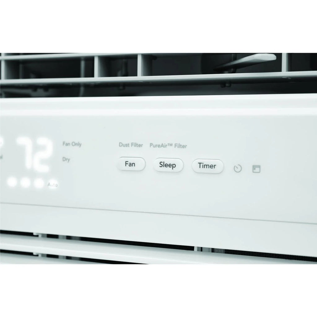 12,000 BTU Smart Window Air Conditioner with Wi-Fi and Remote in White O191343
