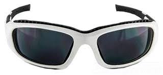 White Frame Gray Anti-Fog Safety Sunwear H425924