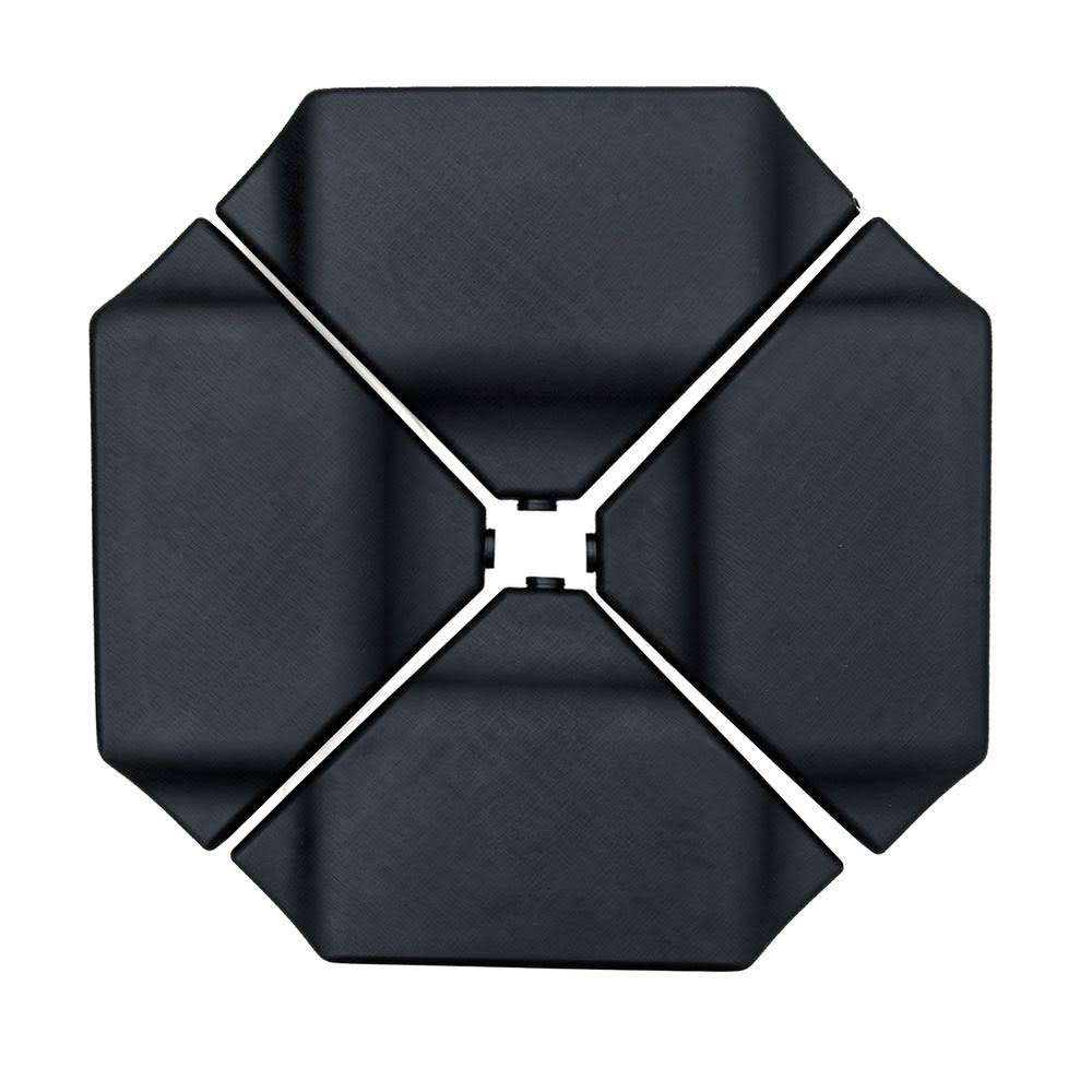 Black Plastic Patio Umbrella Base M979