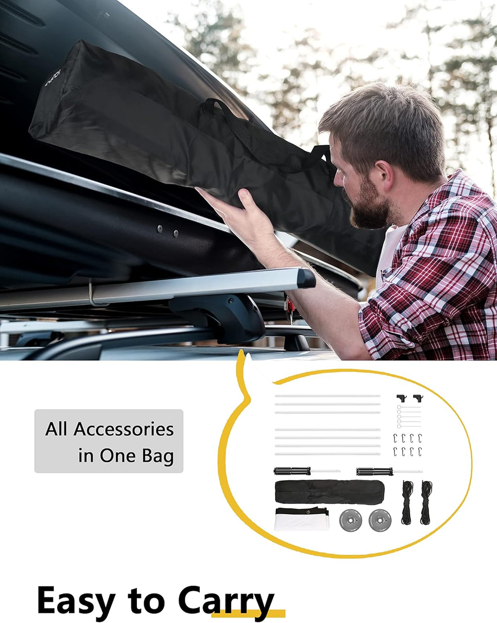 100 Inch 16:9 Portable Projector Screen with Stand and Carry Bag R790