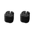 Rubber 6 Pound Cement Canopy Weight Plate, Set of 4 G193