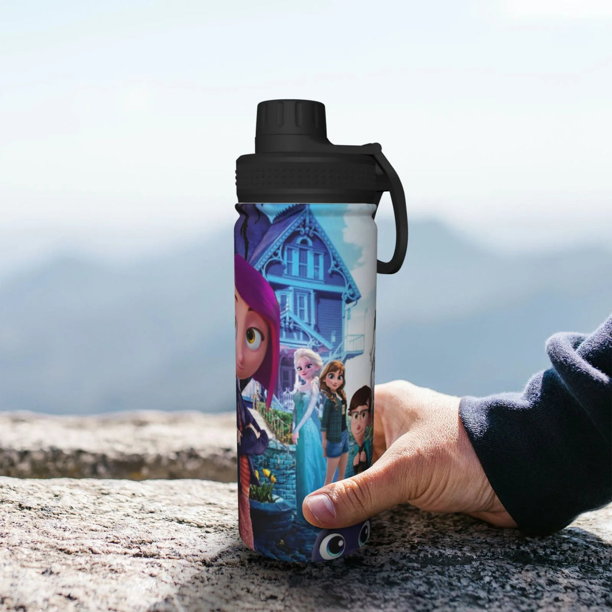 18OZ Insulated Stainless Steel Water Bottle Y465