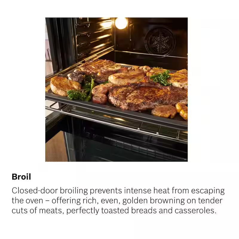 30 in. Built-In Single Electric Wall Oven with Convection and Self-Cleaning in Stainless Steel L832429
