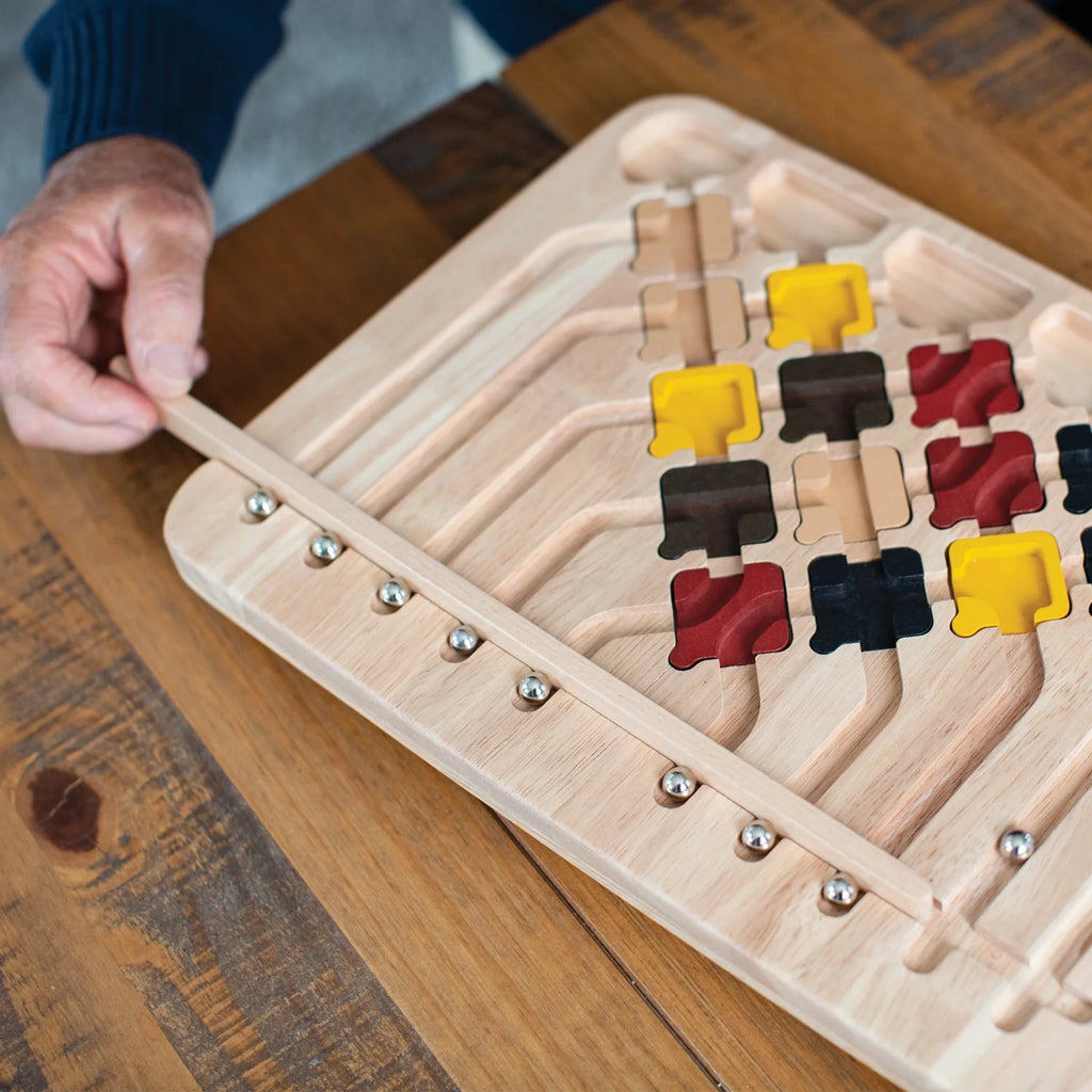 Marble Circuit Deluxe Game - 100 Puzzles - Logic Game D967