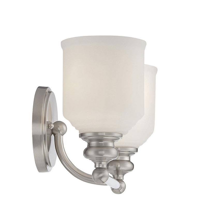 2 Light Warm Brass Bath Light S653397