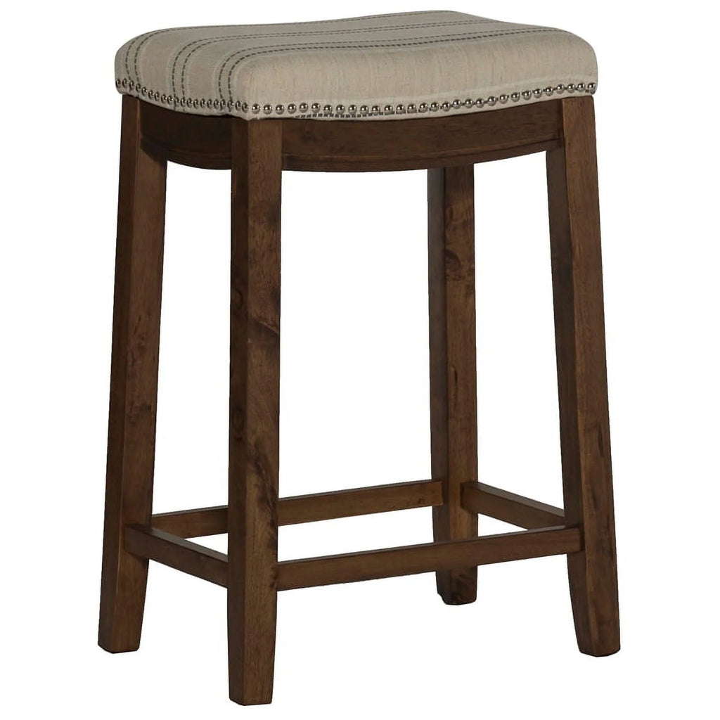 26" Wood Counter Stool Set O48757