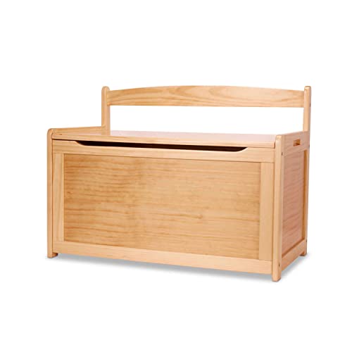 White Wooden Toy Chest L81520