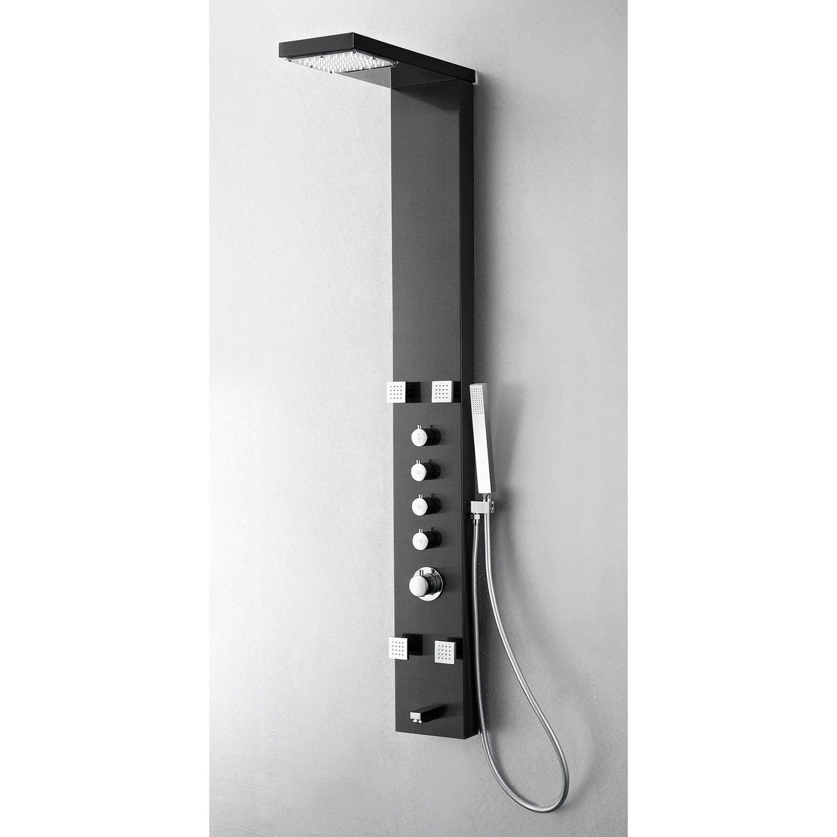 Stainless Steel Thermostatic Shower Massage Panel M636
