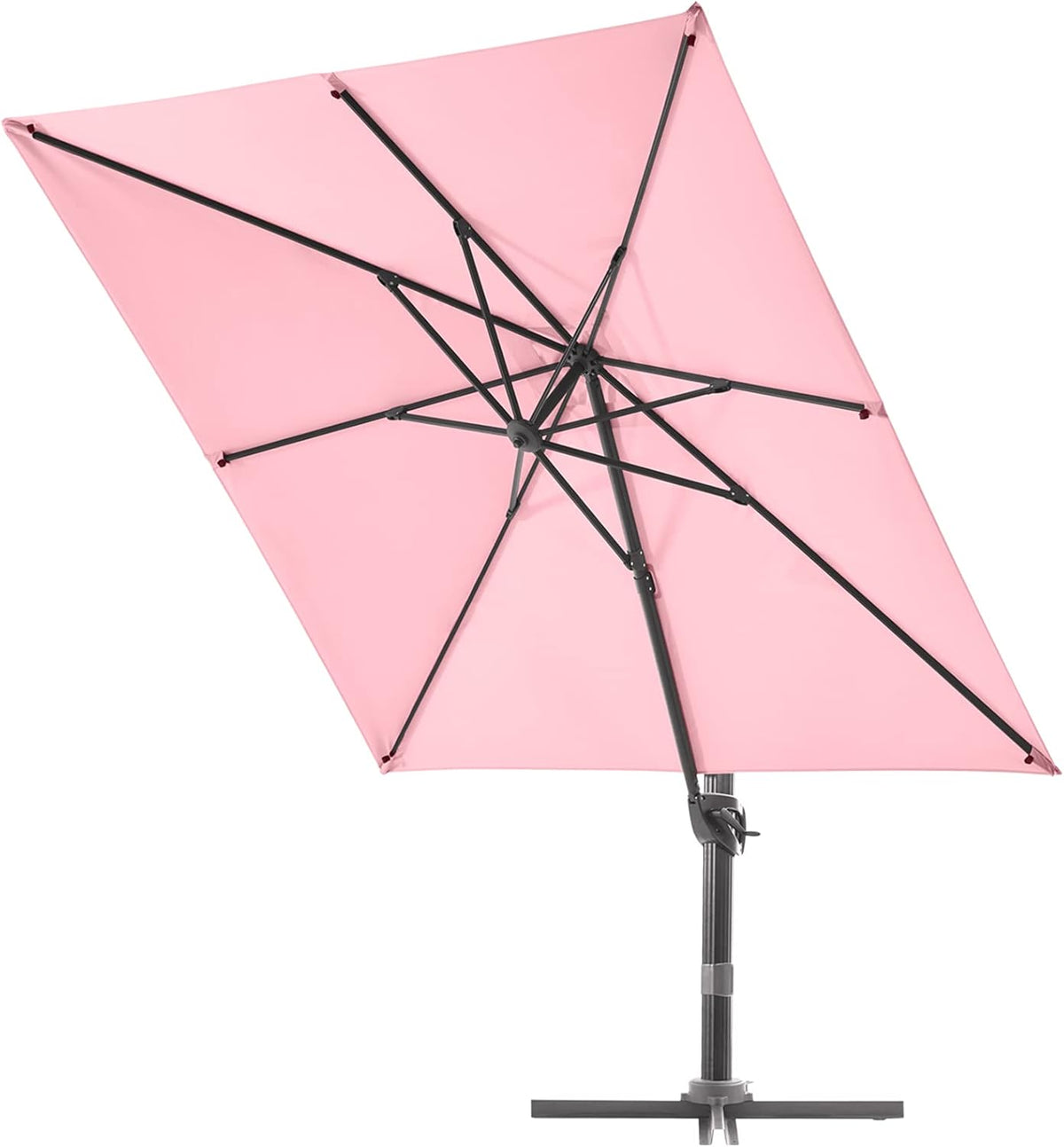 Mint 9x9 ft. Square Aluminum Cantilever Umbrella K804