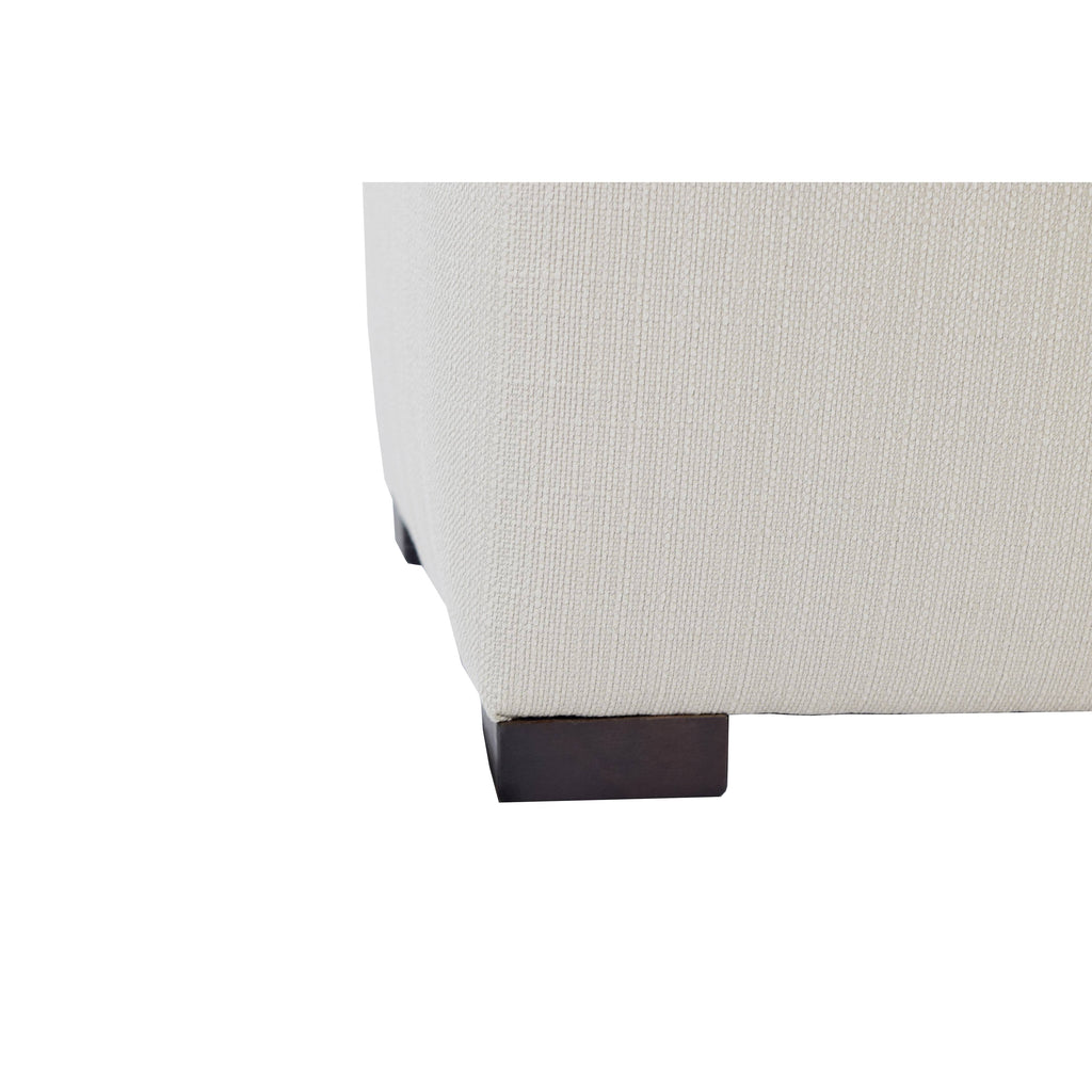 Tufted Storage Bench Gray H16456
