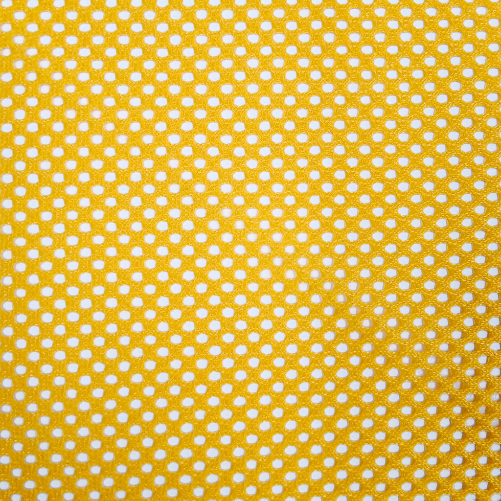 Yellow Contoured Mesh Office Chair E4147