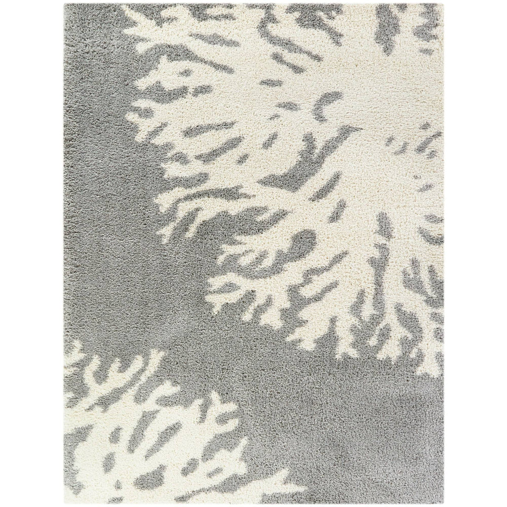 Teal Blue 5 ft. x 7 ft. Shag Area Rug I2666